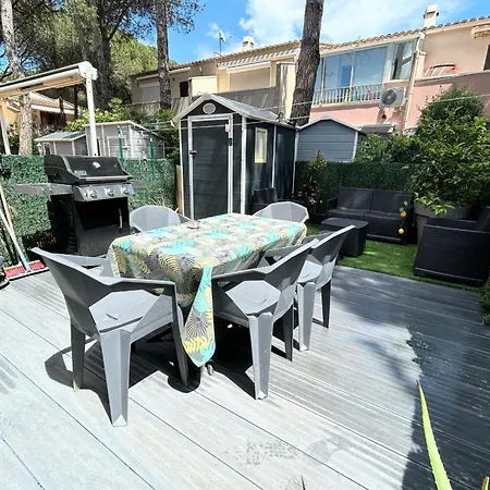Eureka 109 - 6personnes -piscine Jardin - 100m Village Naturiste Et Plages *